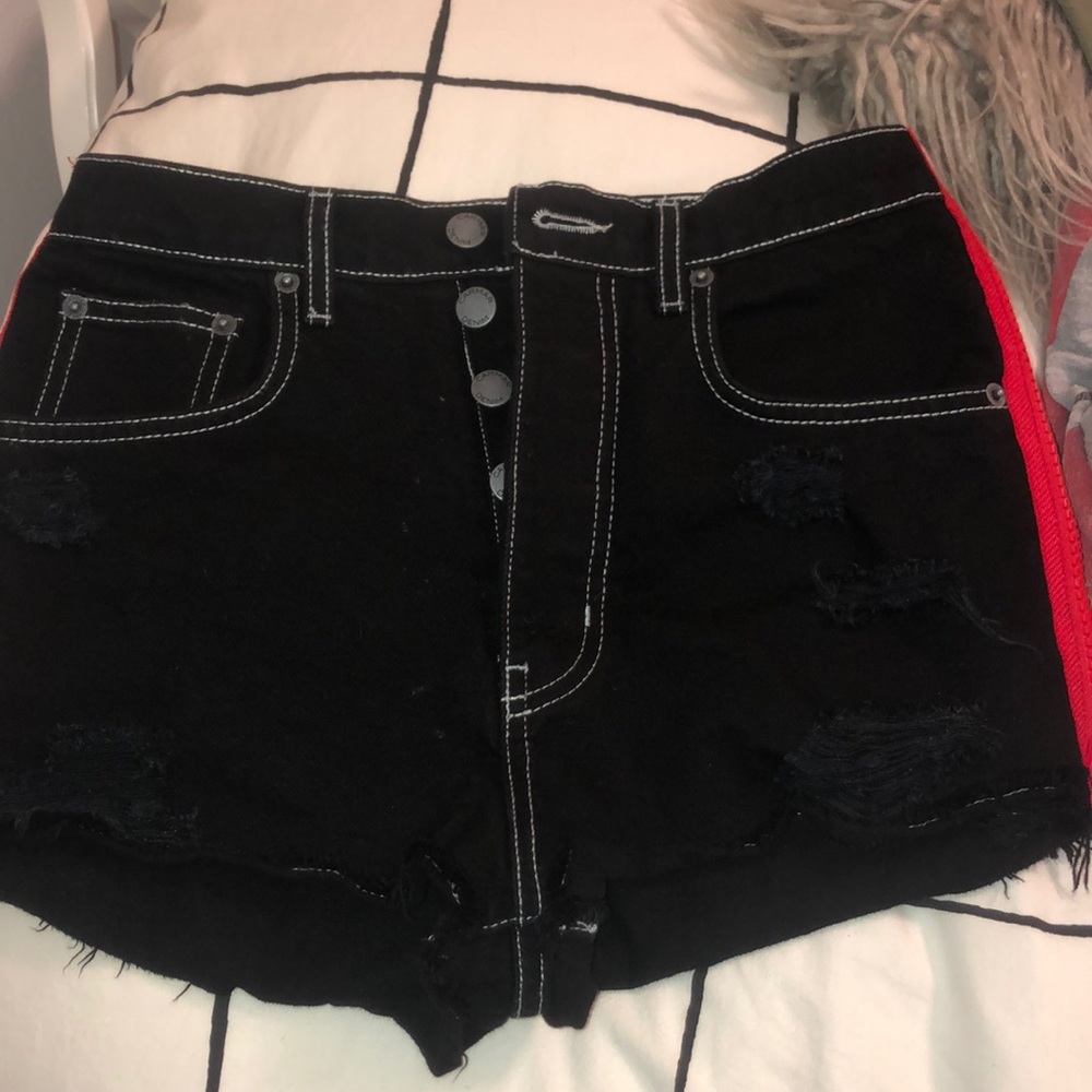 LF brand jean shorts
